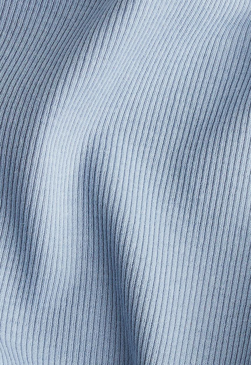 H&M - Ribbed pyjamas - light dusty blue