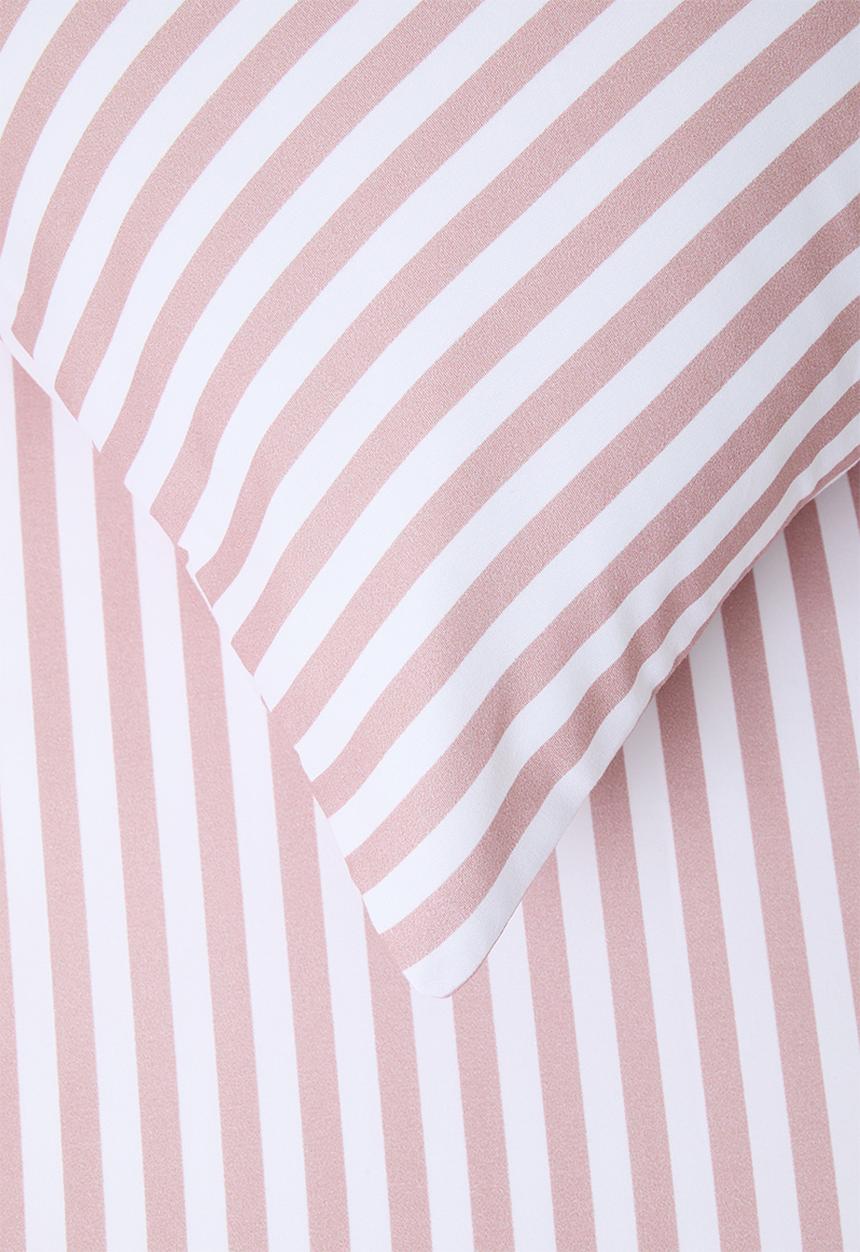 Sixth Floor - Stripe duvet cover - Blush