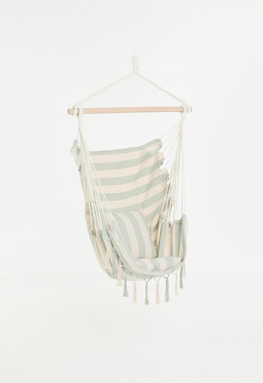 H&S - Stripe hammock - Green