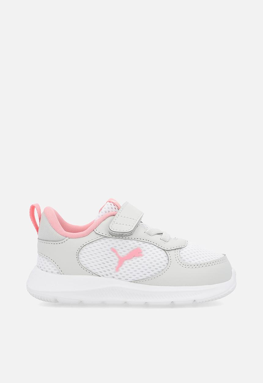 PUMA - Puma Fun Racer 2 Ac+ Inf-Puma White-Pinkscape-Glacial Gray