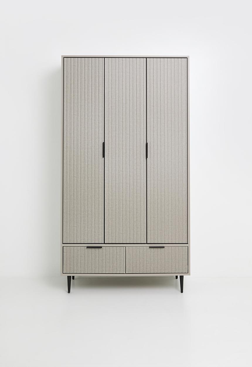 Me&Co - Sable Storage Wardrobe - stone