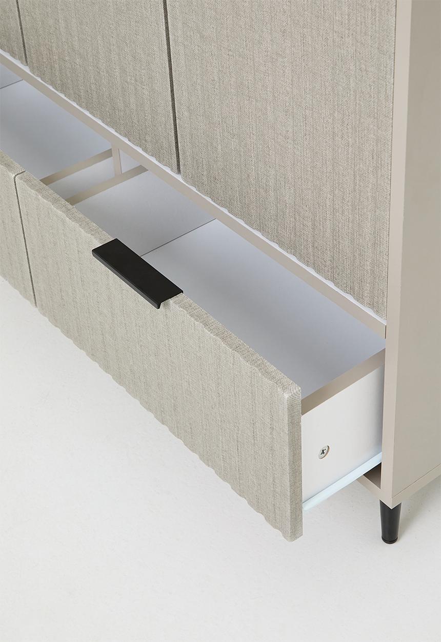 Me&Co - Sable Storage Wardrobe - stone