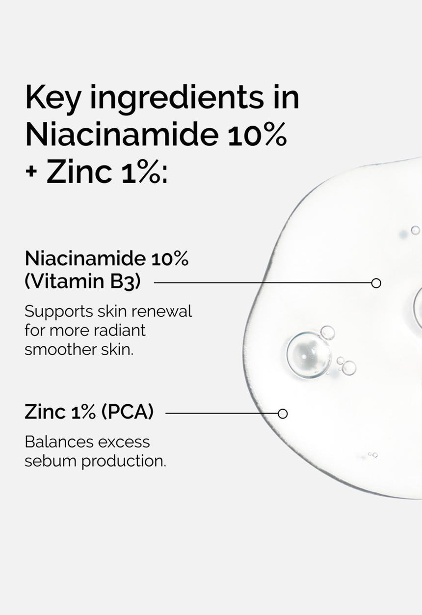 The Ordinary. - Niacinamide 10% + Zinc 1% - 30ml