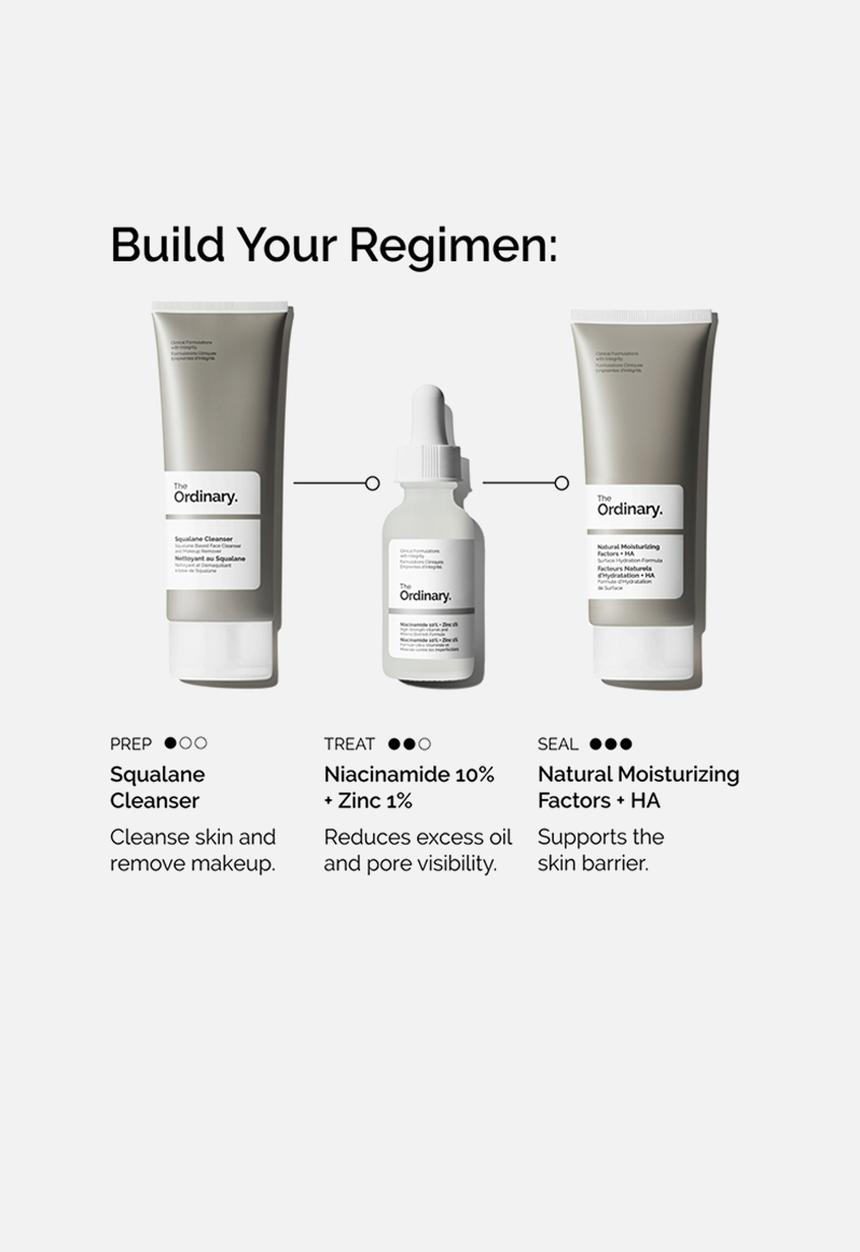 The Ordinary. - Niacinamide 10% + Zinc 1% - 30ml