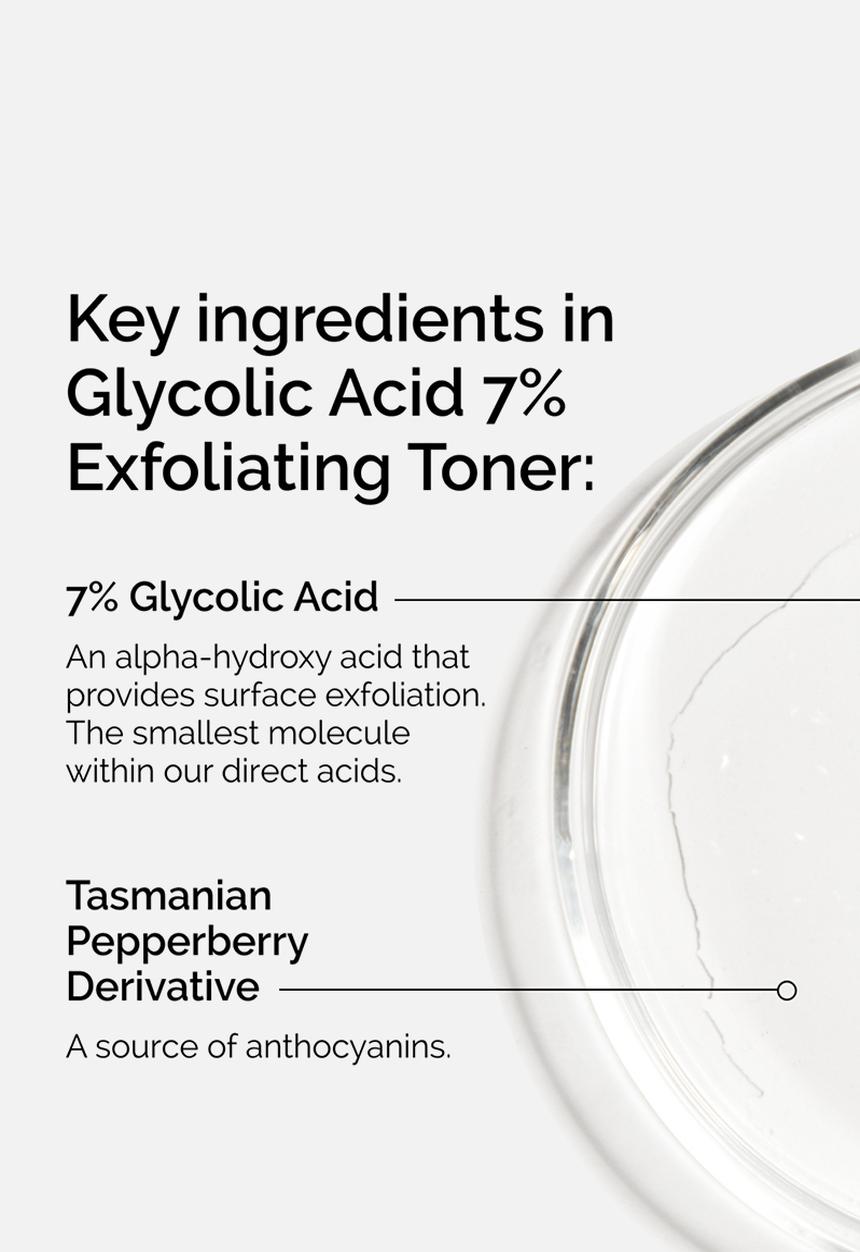 The Ordinary. - Glycolic Acid 7% Toning Solution - 100ml