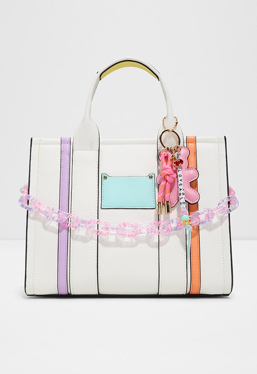 ALDO - Therilia top handle bag - white combo