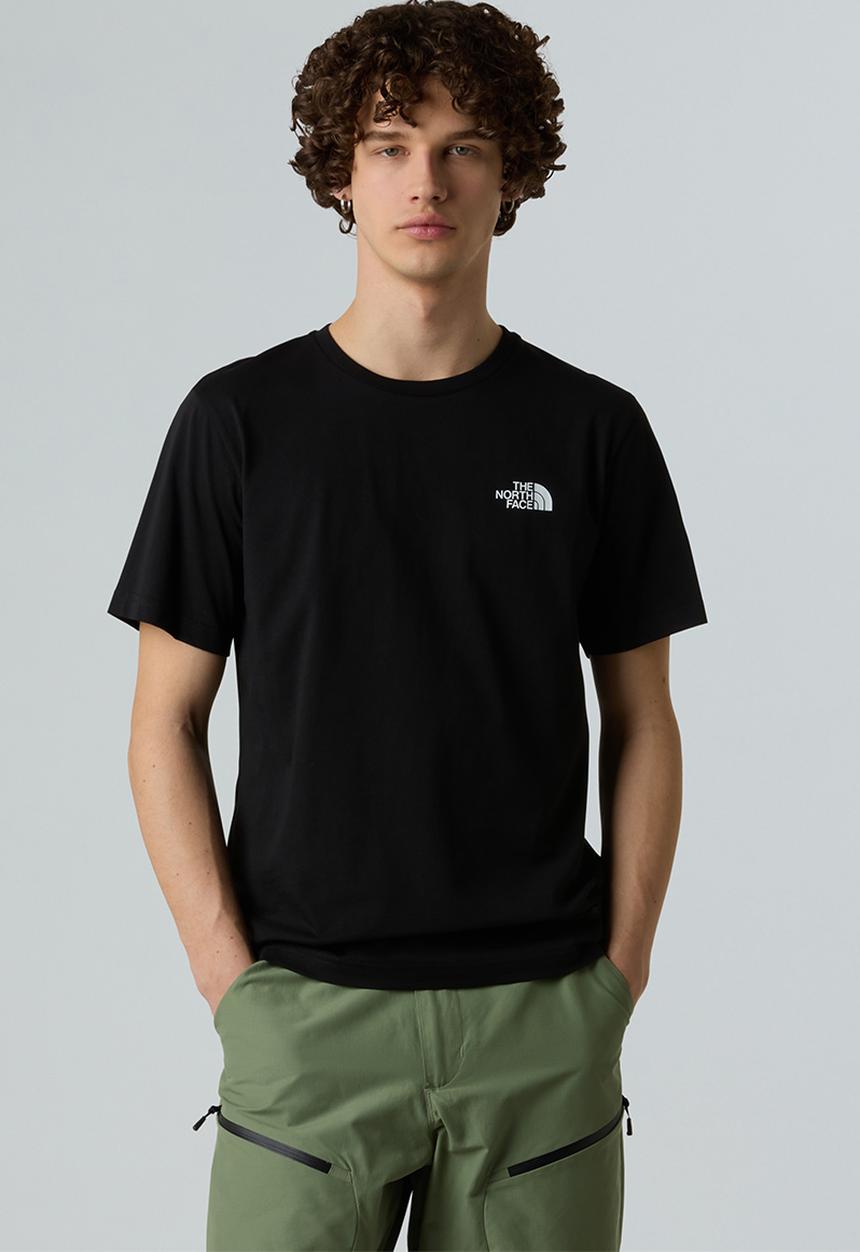 The North Face - S/S Vertical Logo Tee - TNF Black (JK3)