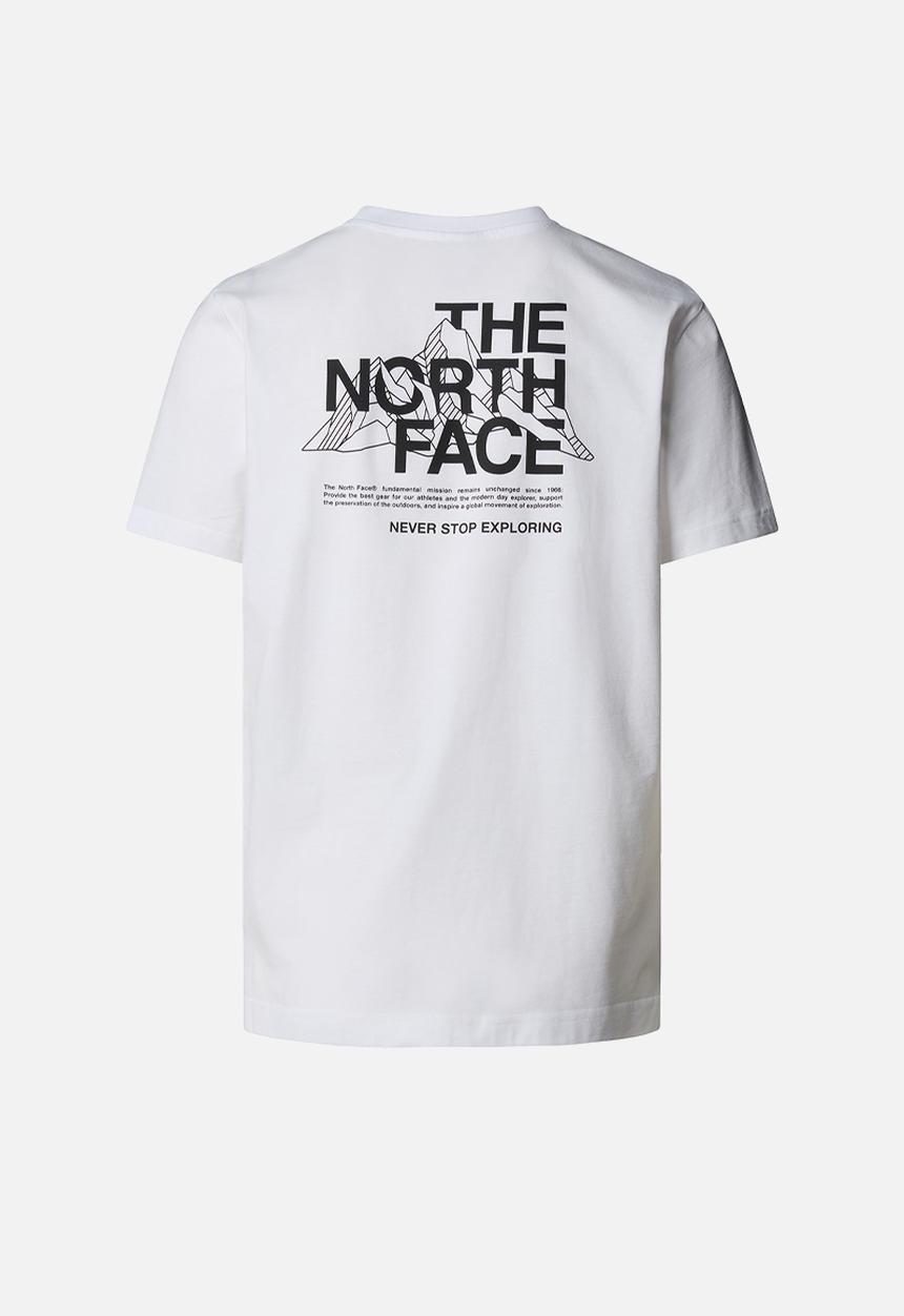The North Face - S/S Mountain Sketch Tee - TNF White (FN4)