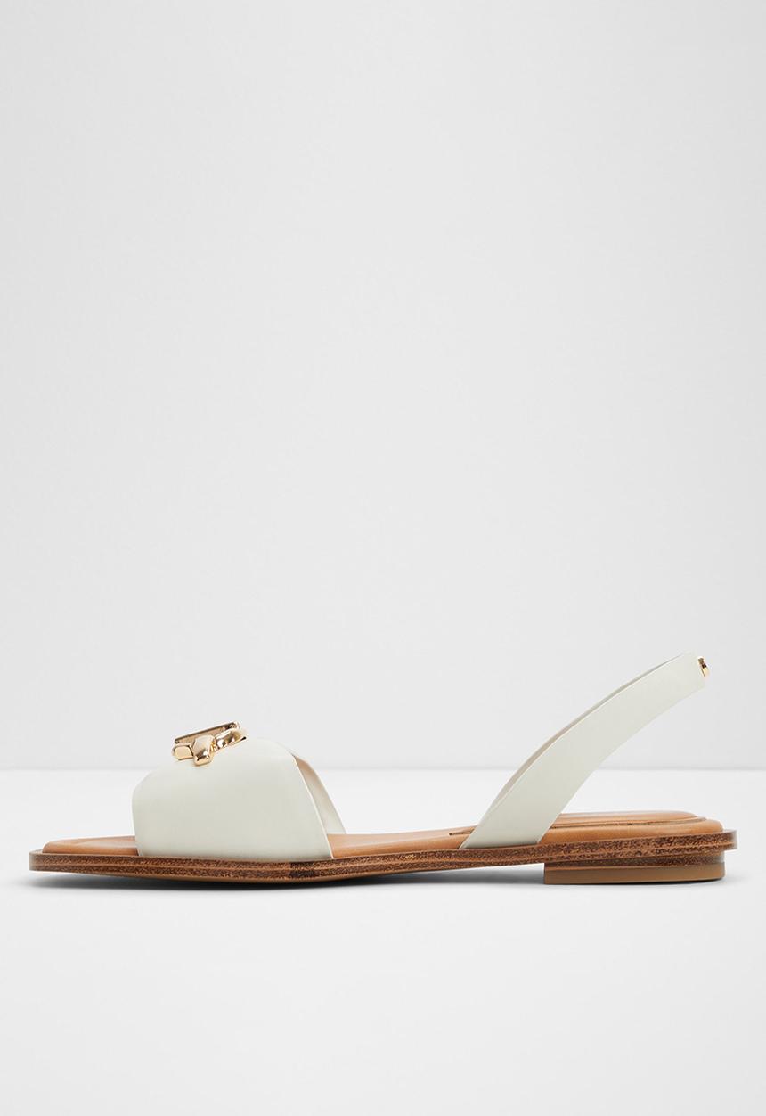 ALDO - Goassi slingback - white/bone