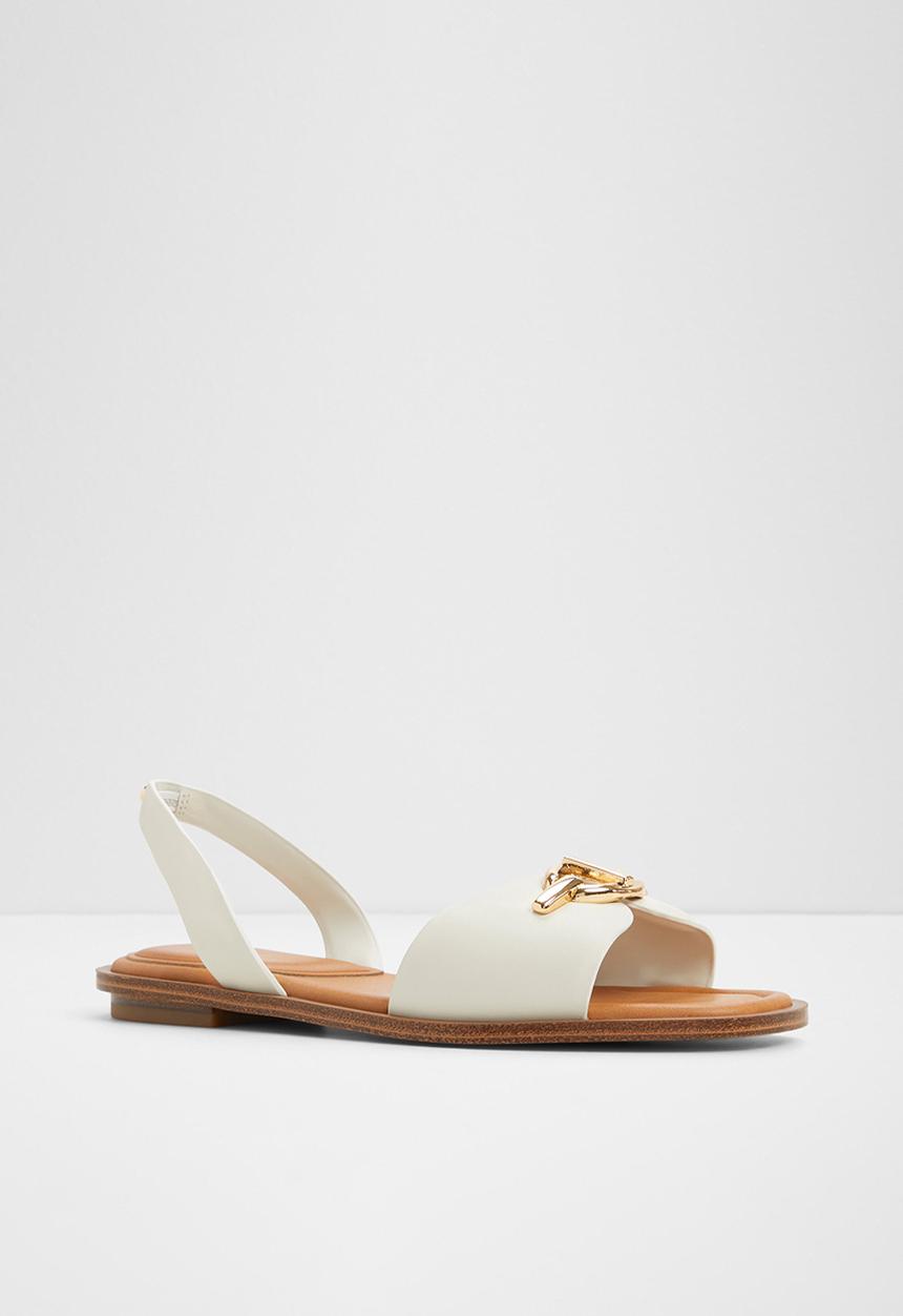 ALDO - Goassi slingback - white/bone