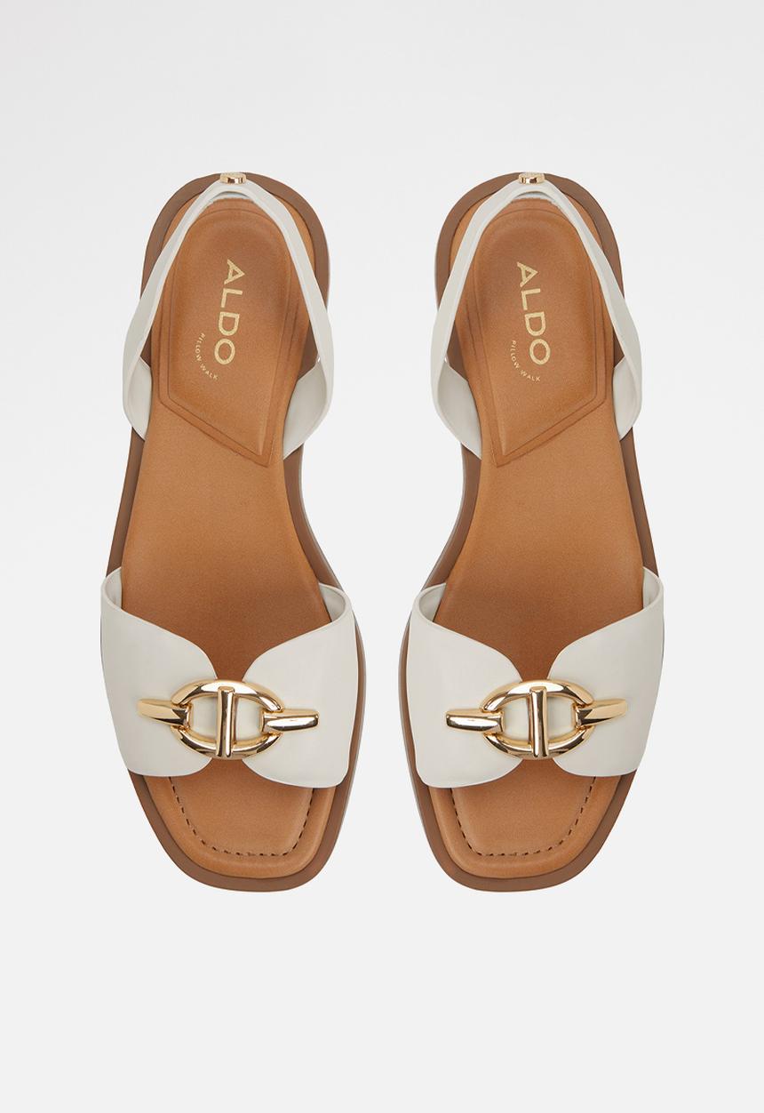 ALDO - Goassi slingback - white/bone