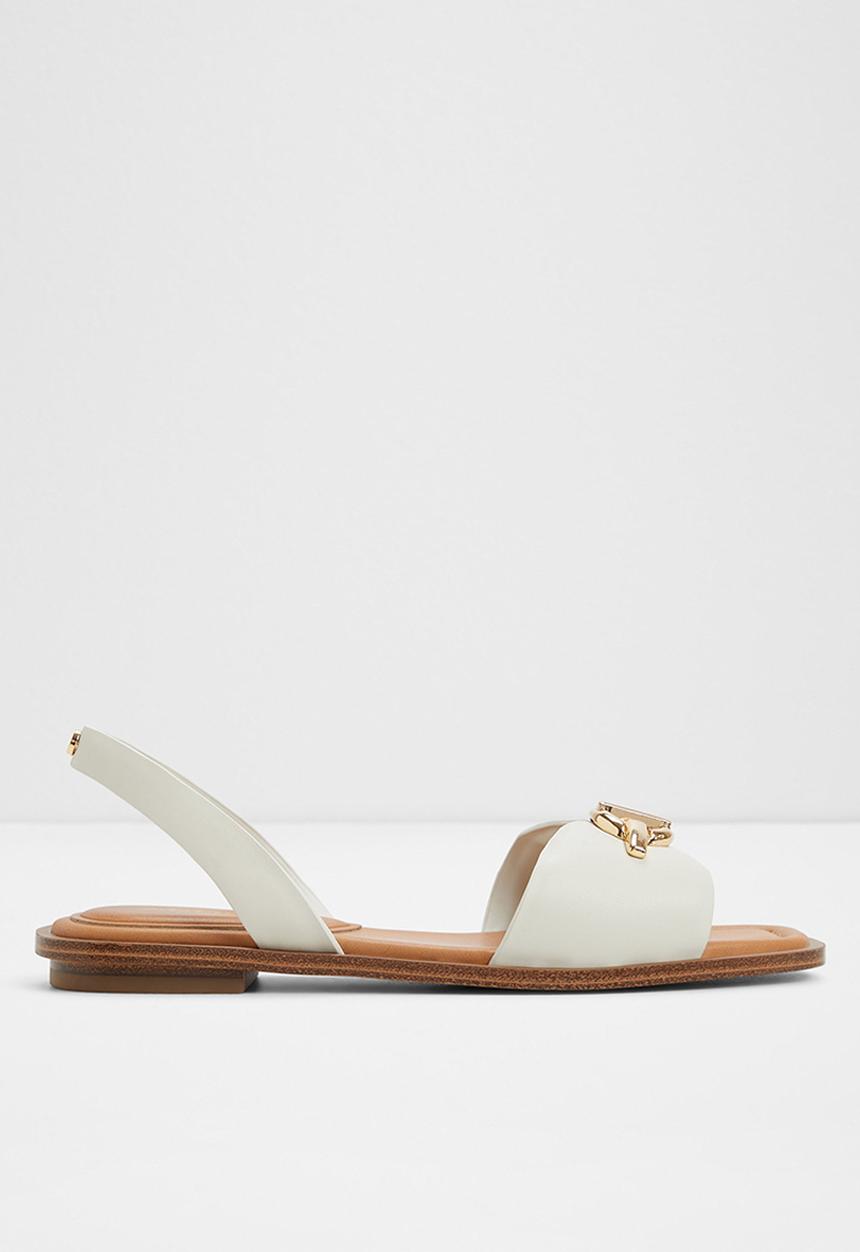 ALDO - Goassi slingback - white/bone