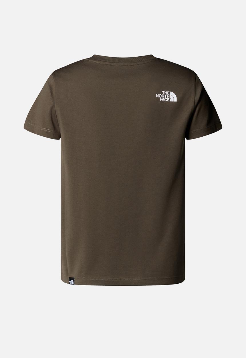 The North Face - Teen Easy S/S Tee - New Taupe Green (21L)