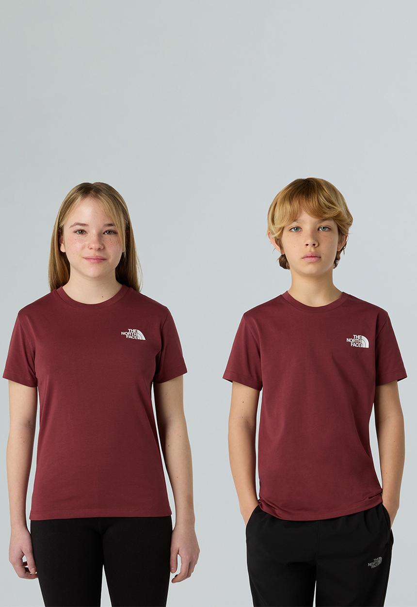 The North Face - Teen s/s simple dome tee - sumac (0vo)