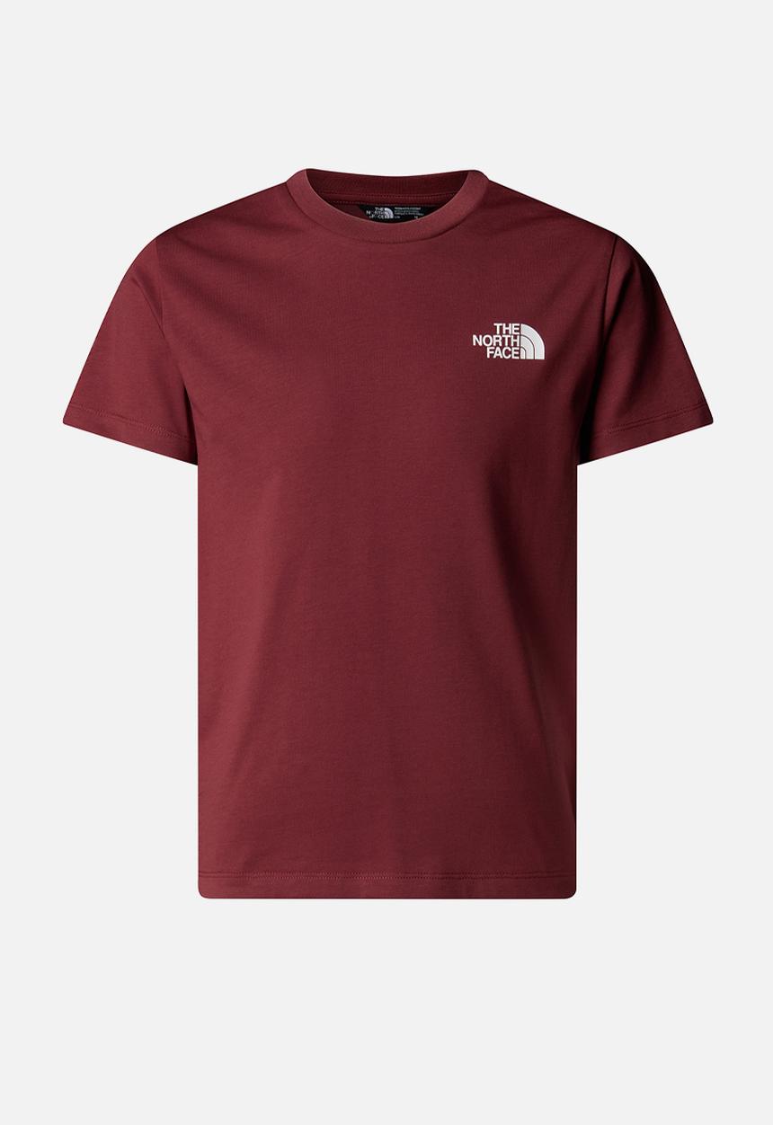 The North Face - Teen s/s simple dome tee - sumac (0vo)