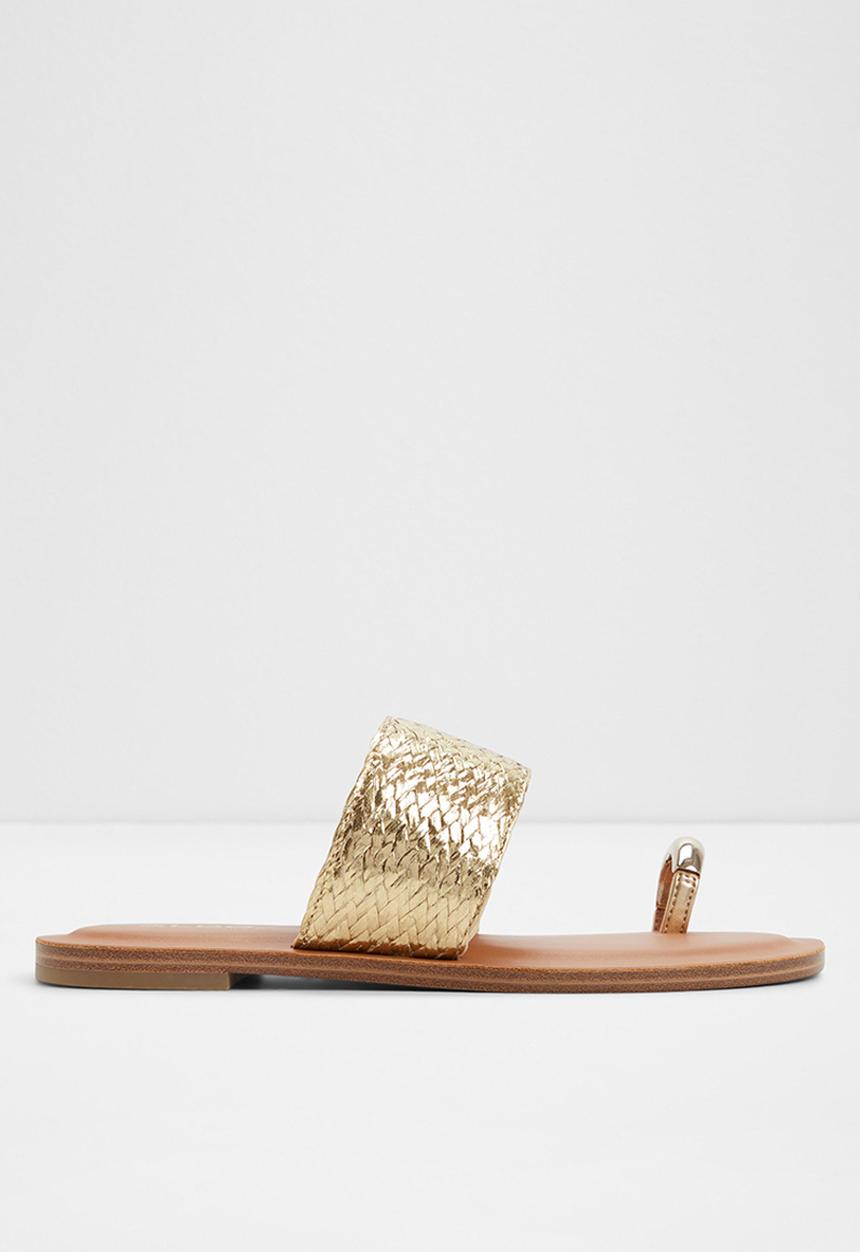 ALDO - Beachwalk slide - gold
