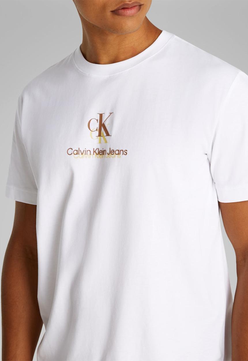 Calvin Klein - Shadow Logo Tee - Bright White