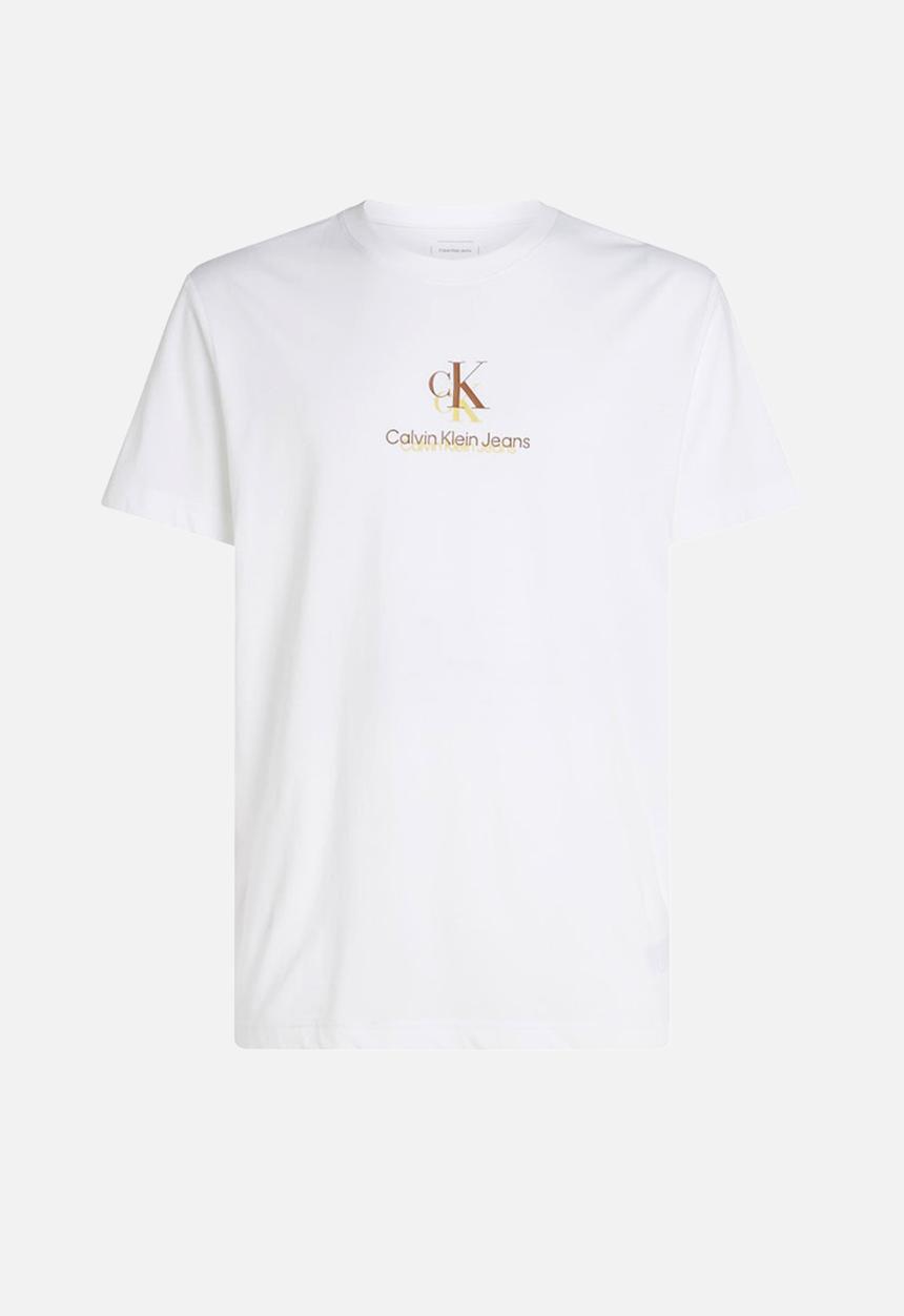 Calvin Klein - Shadow Logo Tee - Bright White