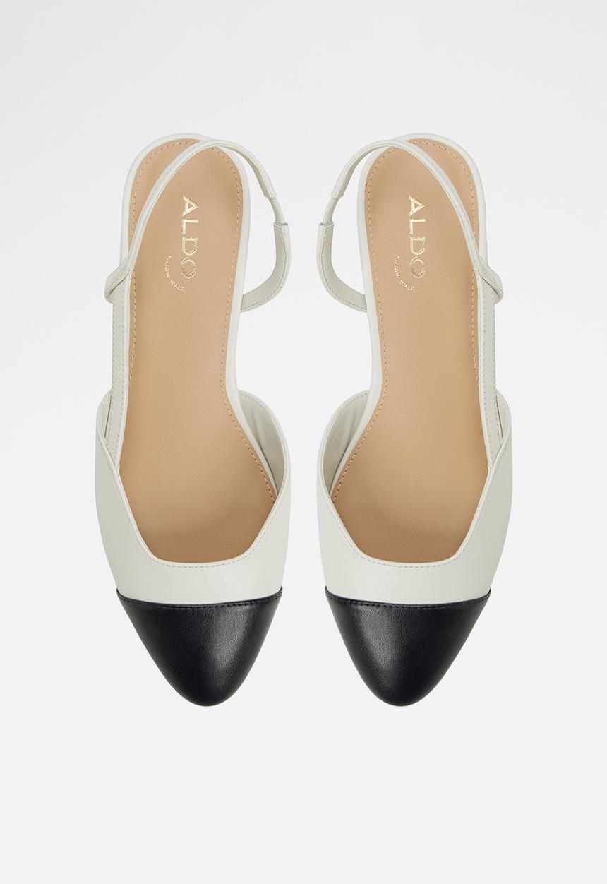 ALDO - Clementinne slingback - white black