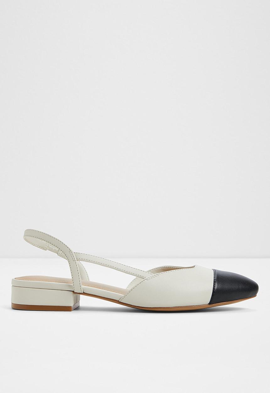 ALDO - Clementinne slingback - white black