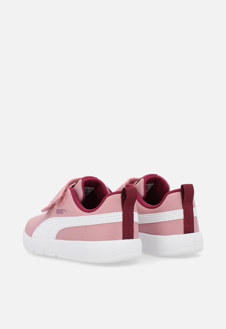 PUMA - Courtflex V3 V Ps-Poised Pink/White-Berry