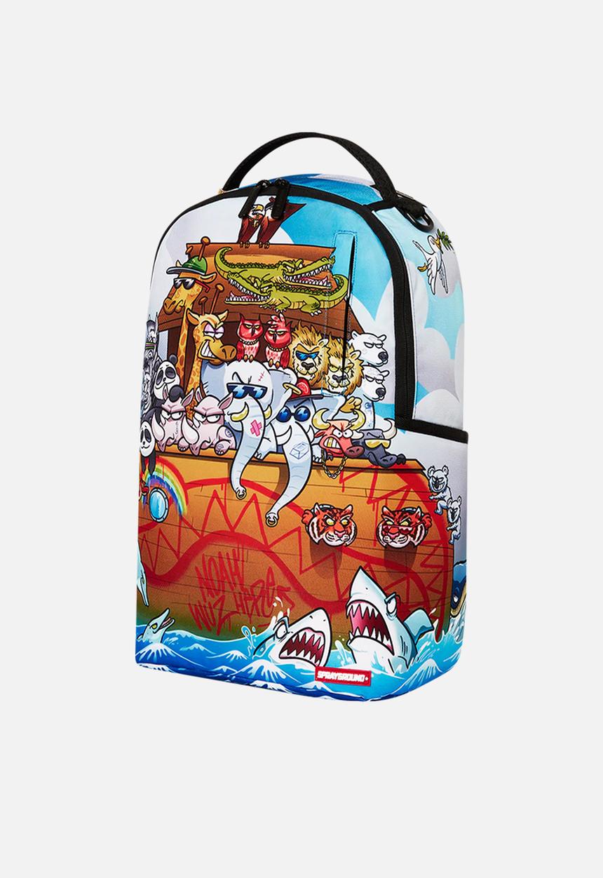 Sprayground - Noah's sharkmouth dlxr backpack- multi