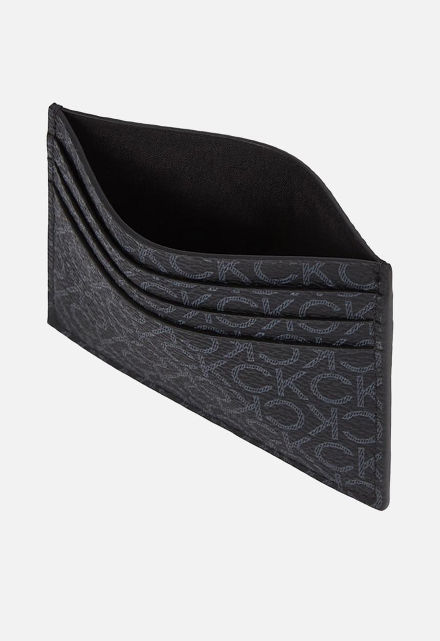 Calvin Klein - Classic Mono Cardholder 6Cc - Classic Mono Black