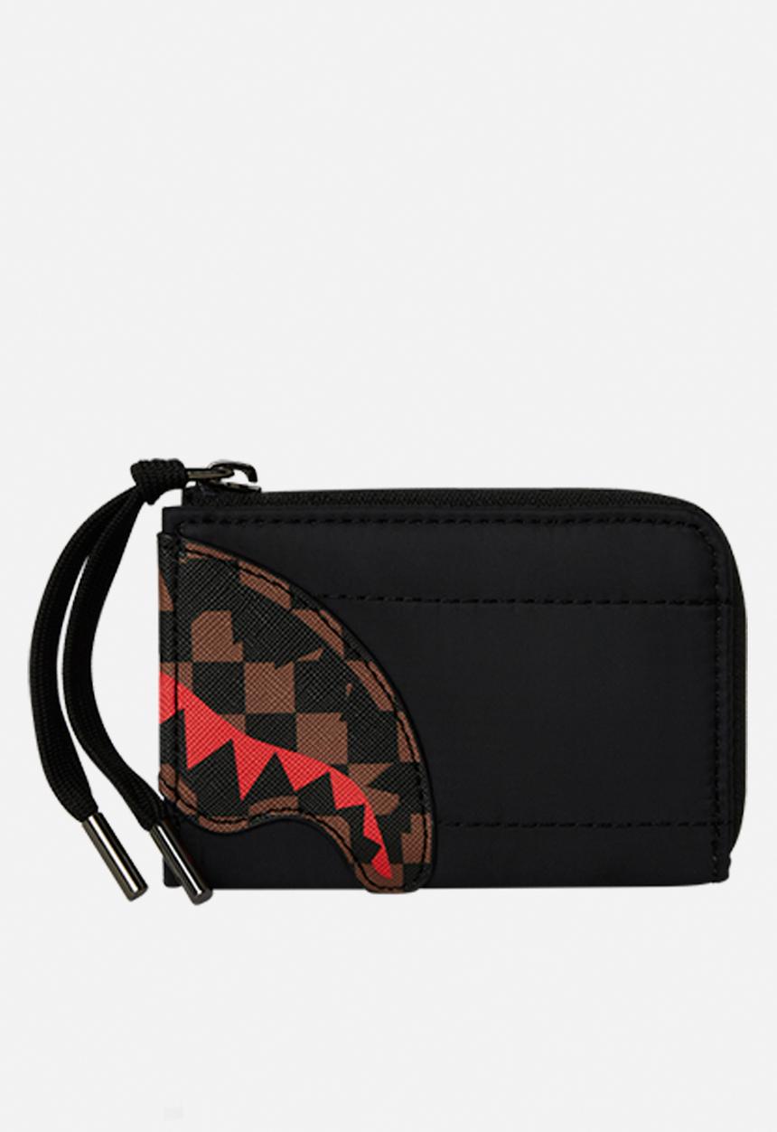 Sprayground - Sharks in paris puffer wallet- black red