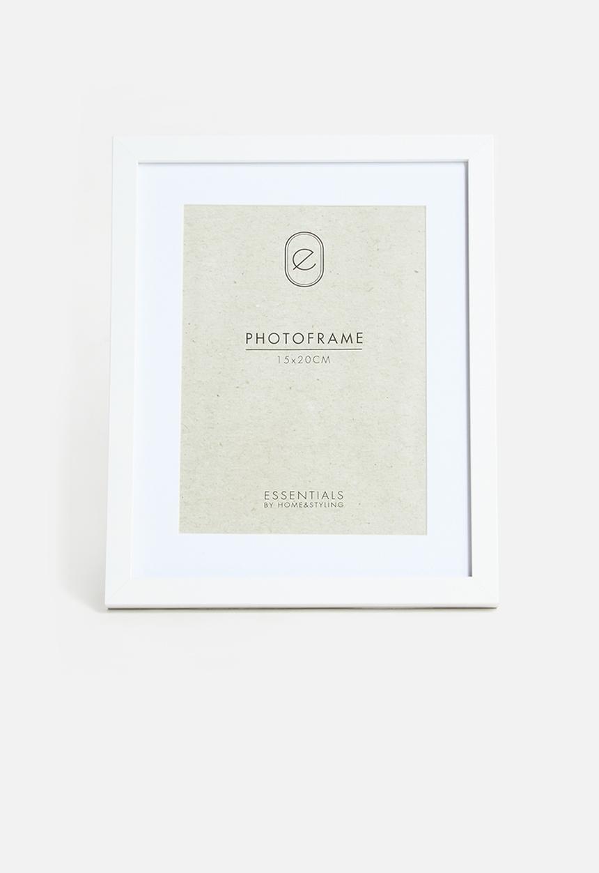H&S - Photo Frame White