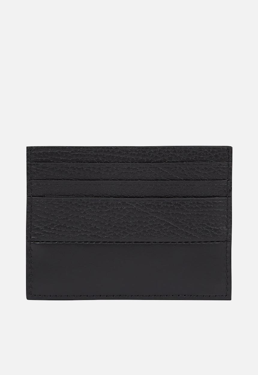 Calvin Klein - Subtle Mix Cardholder 6Cc - Black Grain/Smooth