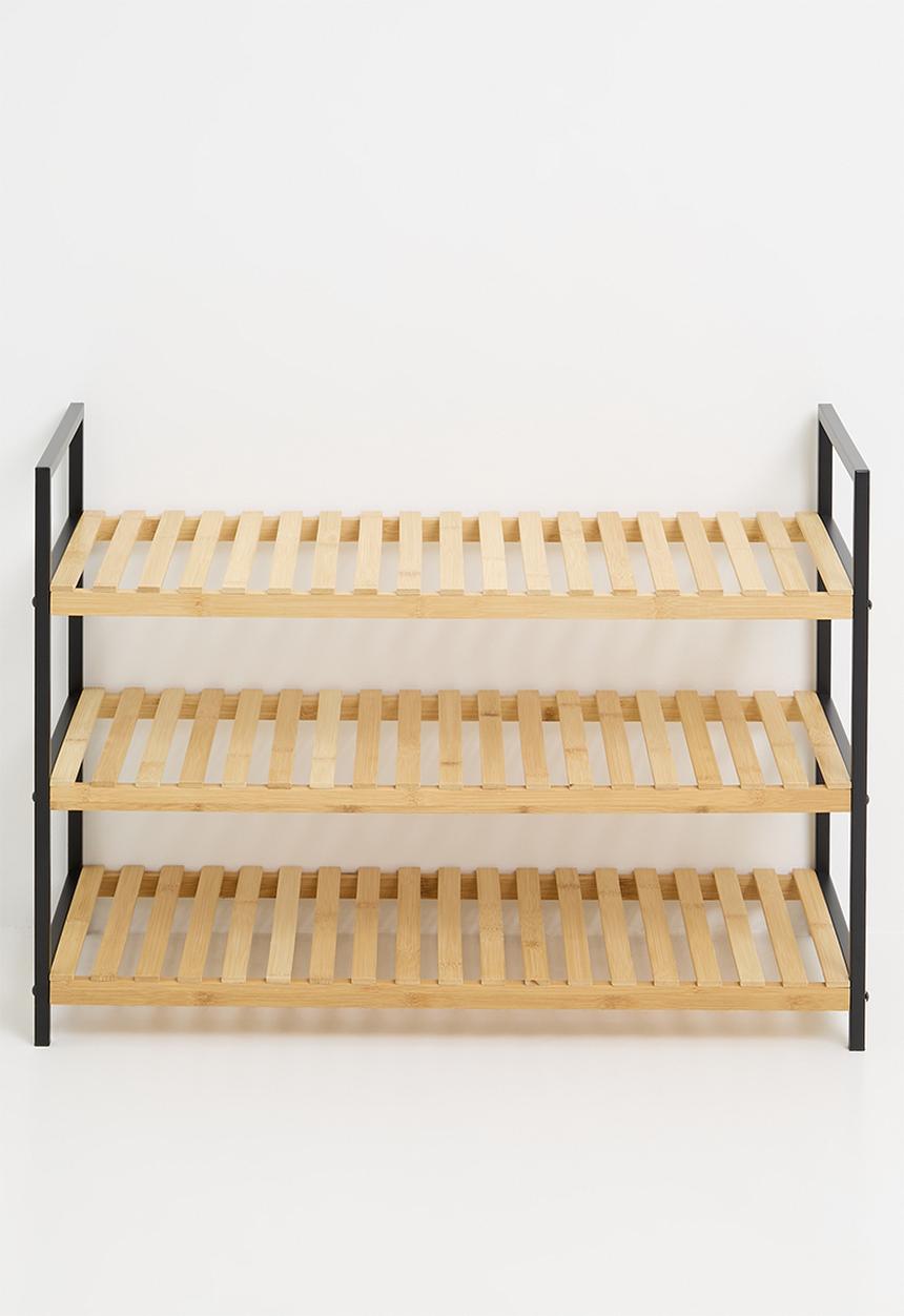 Storage Solutions - Get organised shoe rack - natural 