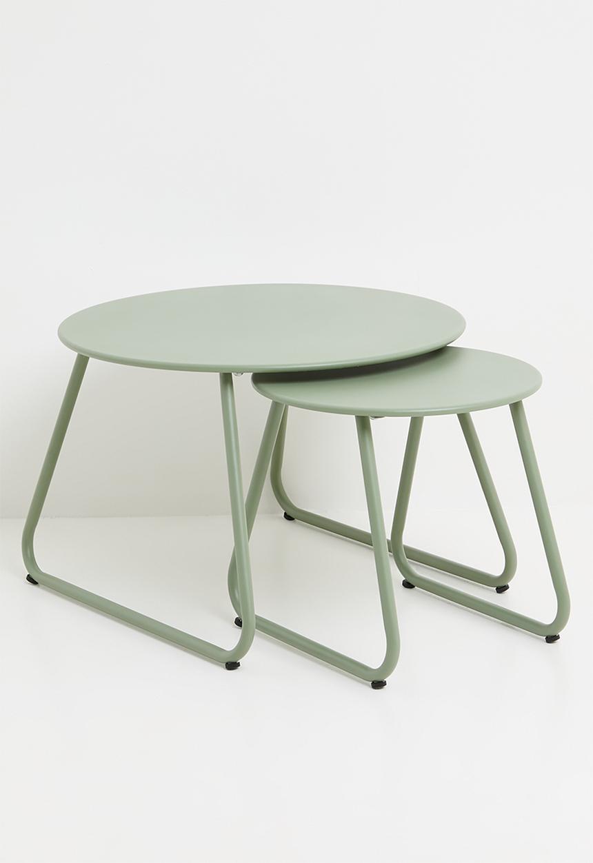 H&S - Outdoor table set - green