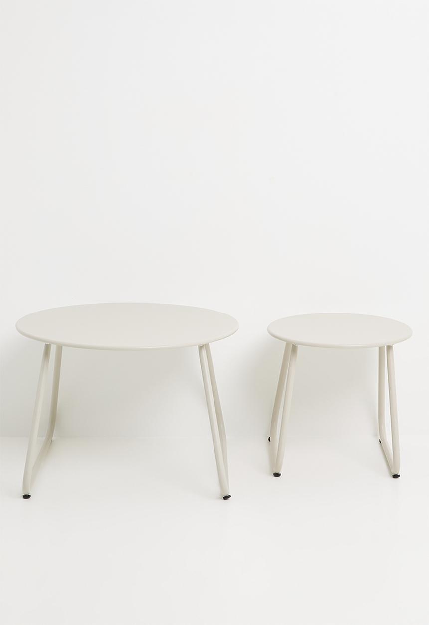 H&S - Outdoor table set - neutral