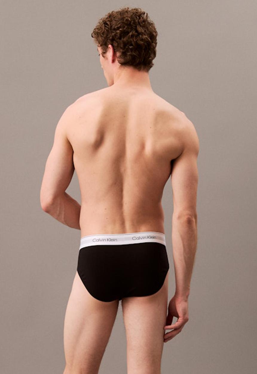 Calvin Klein - Hip Brief 3Pk - Black