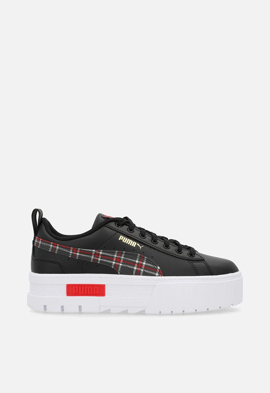 PUMA - Mayze winter tartan ps puma - black for al