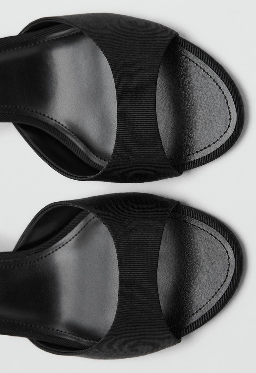 MANGO - Maru heel - black