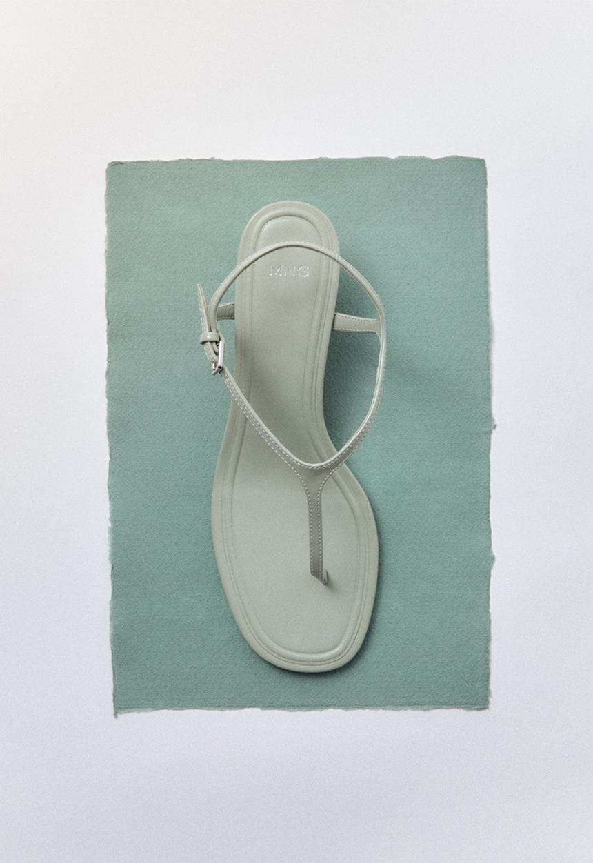 MANGO - Camila heel - light/pastel green