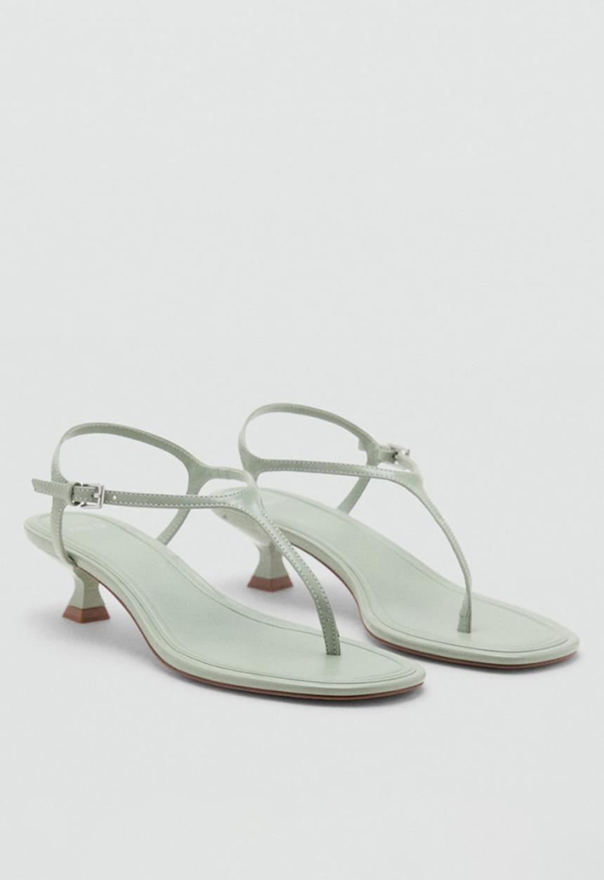 MANGO - Camila heel - light/pastel green