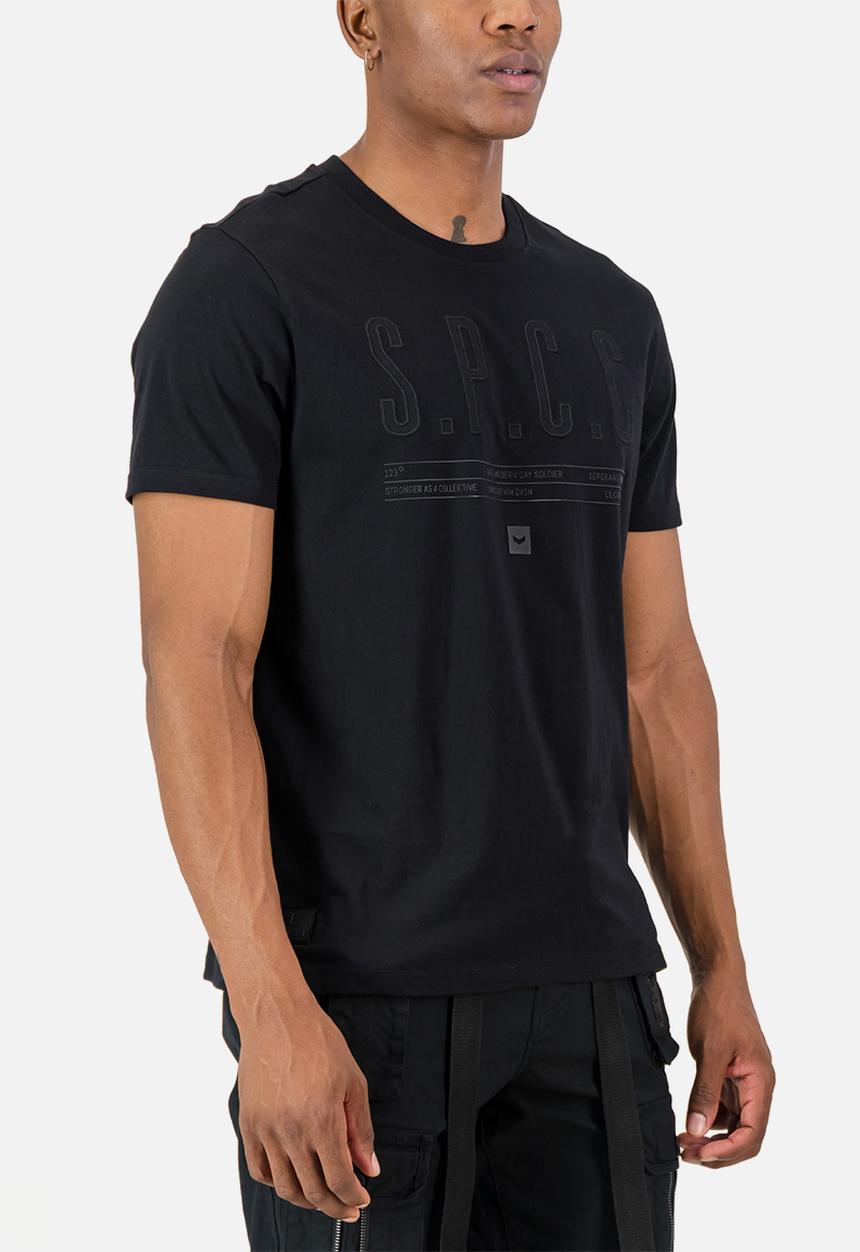 Cosmin Tee - Black Regular Fit Fashion Tees Black