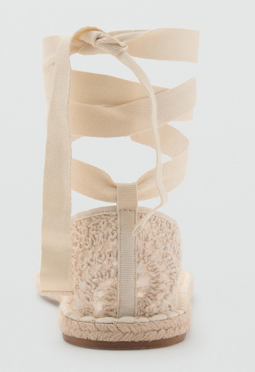 MANGO - Rojas espadrille - light beige