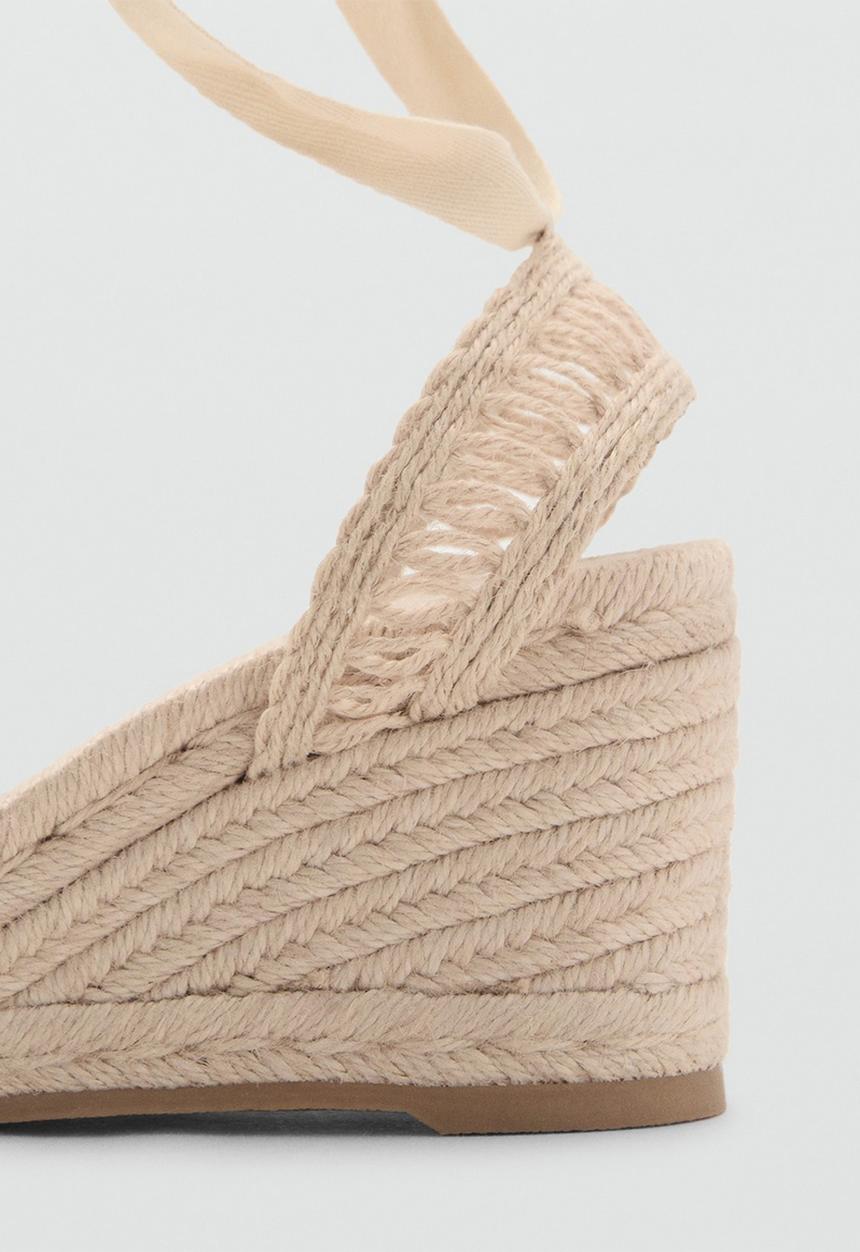 MANGO - Pipa heel - light beige