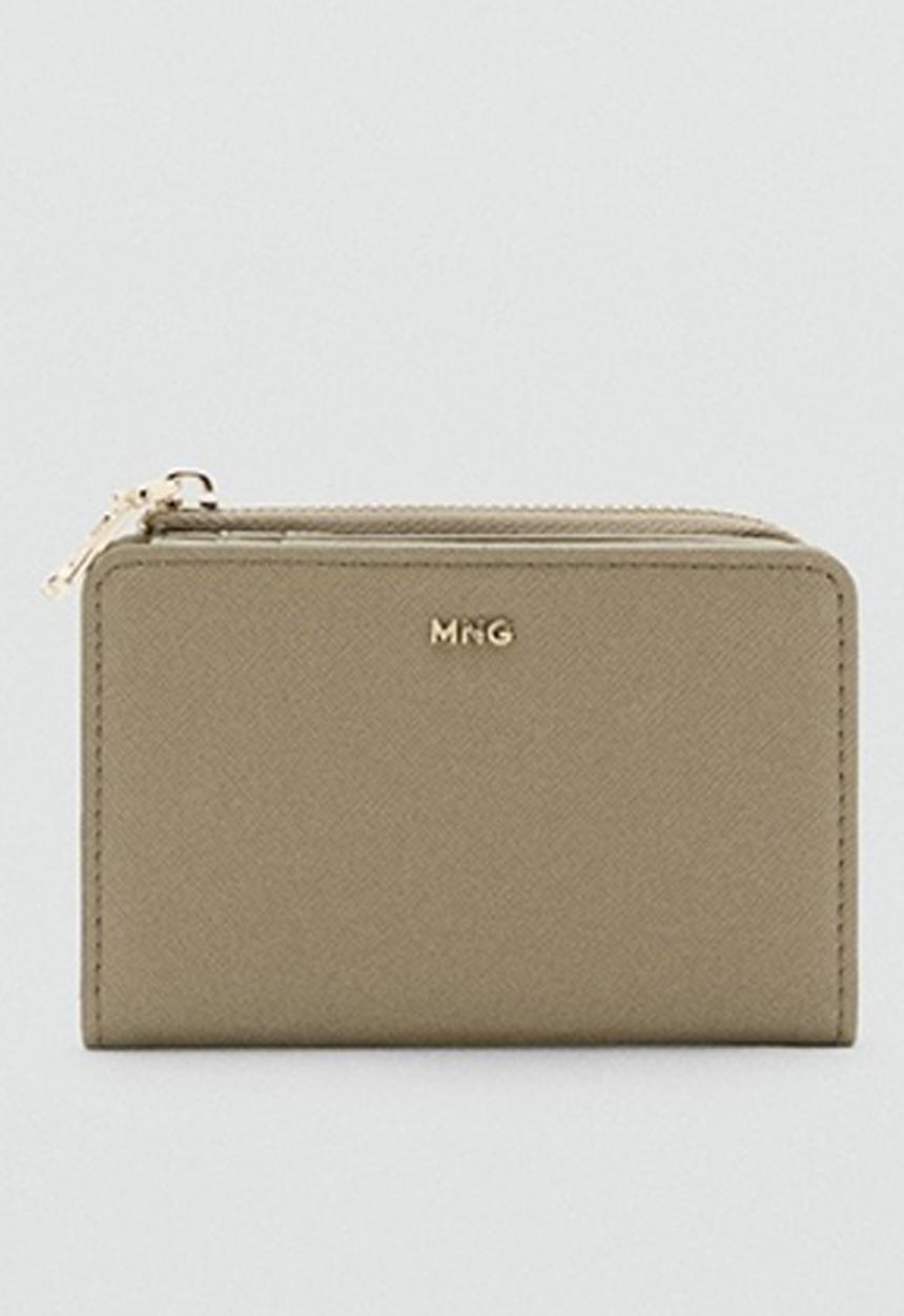 MANGO - Martes wallet - beige/khaki