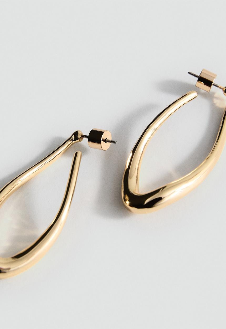MANGO - Julia earrings - gold
