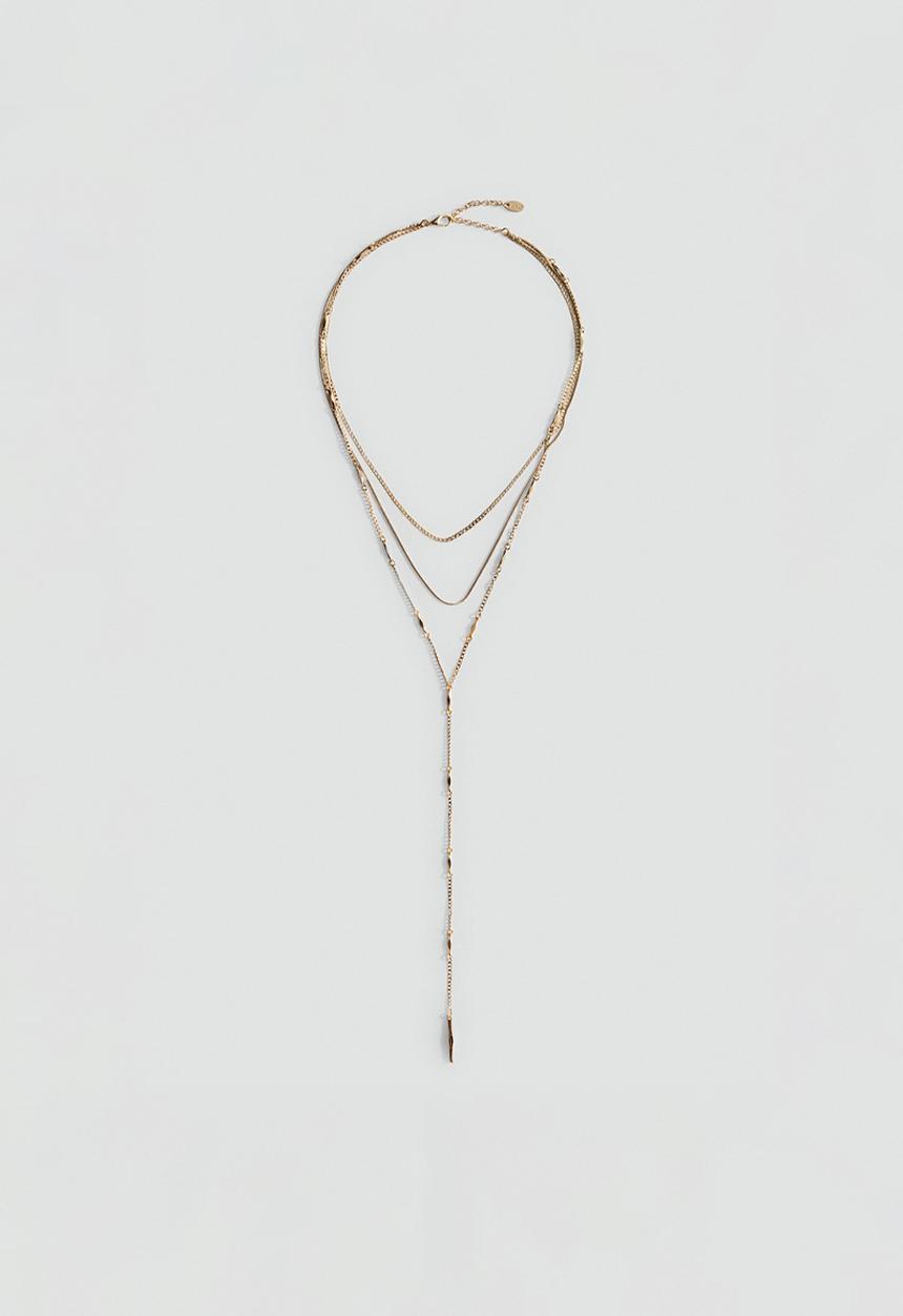 MANGO - Jackie necklace - gold