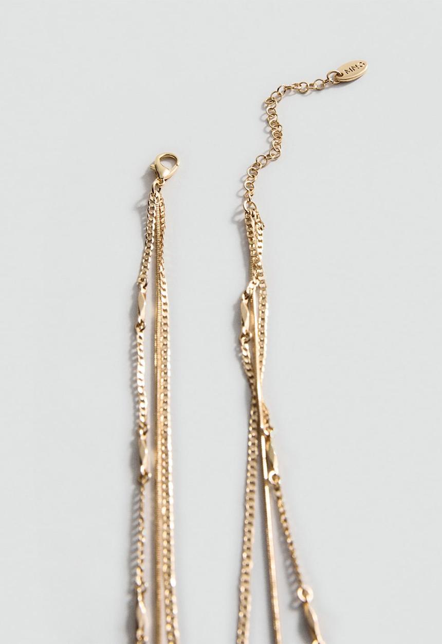 MANGO - Jackie necklace - gold
