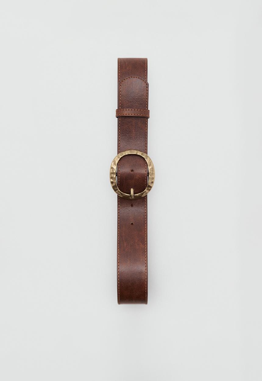 MANGO - Juliana belt - brown