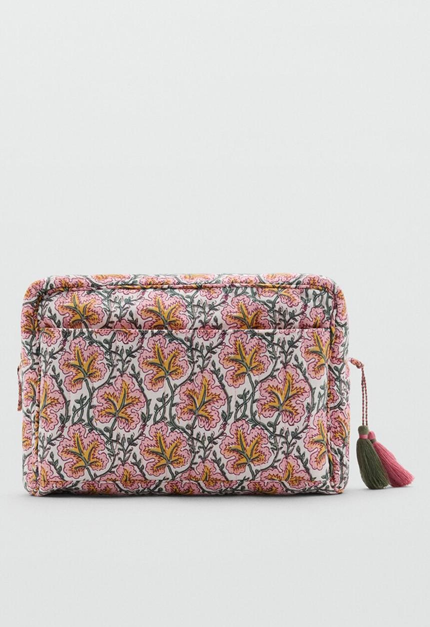MANGO - Cosmetic bag loto- pink