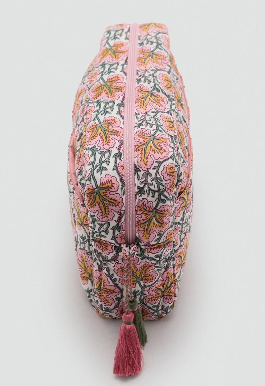 MANGO - Cosmetic bag loto- pink
