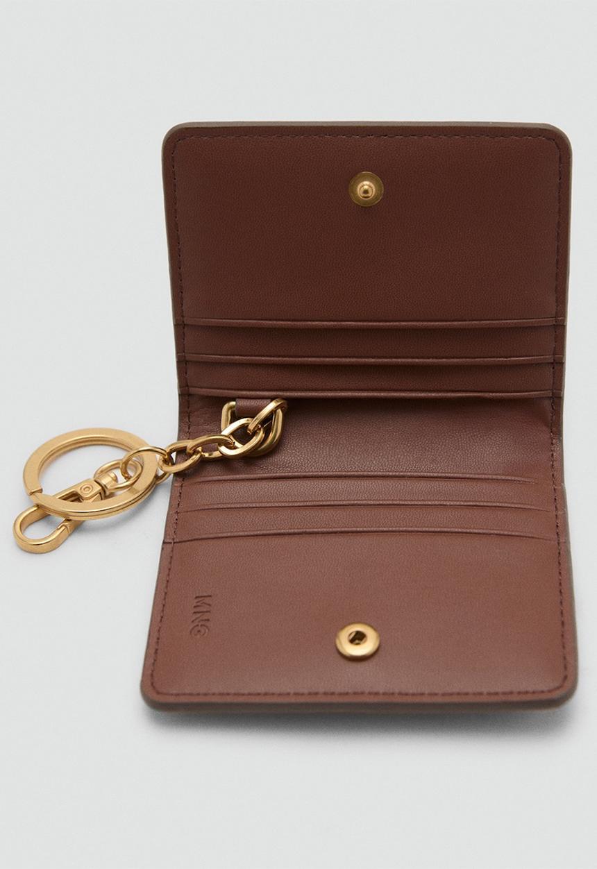 MANGO - Serrat wallet - brown