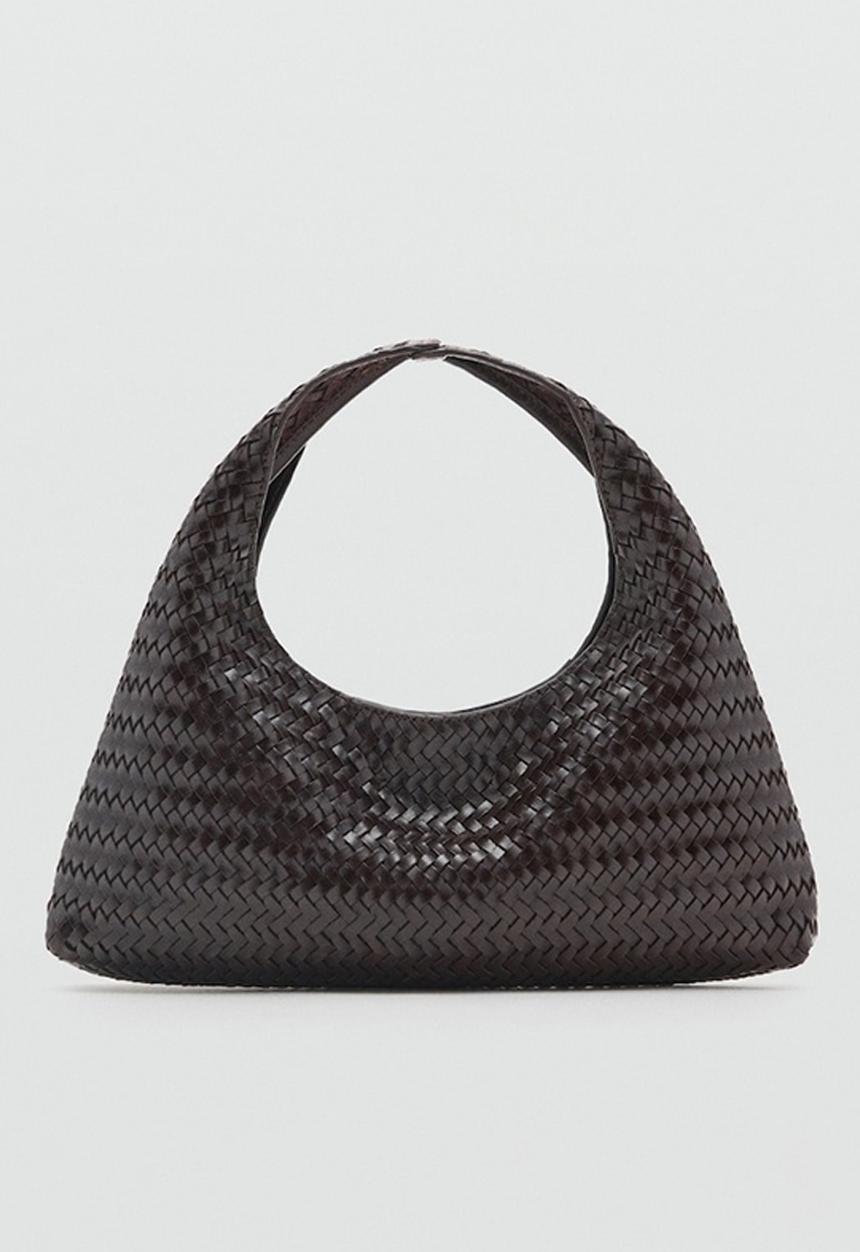 MANGO - Arienne shoulder bag - brown